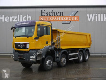 Kamión vozidlo s hákovým nosičom kontajnerov MAN TGS 35.440 8x6 BB, Carnehl 18m³ Hardox, Klima,AP