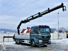 Camion MAN TGS 26.440 Pritsche 6,45 m+Kran/FUNK*Topzustand! plateau occasion