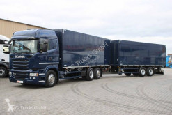 Хенгер фургон камион за превоз на бира Scania R 450 Getänke-Koffezug Lenkachse etade