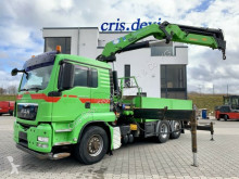 Camion MAN TGS 26.480 6x4H-2 BL Hydrodrive HMF 4220 K5 plateau occasion