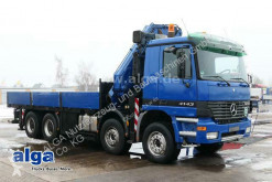 Mercedes Actros 4143 Actros 8x4, Kran MKG HLK 550HPa6, Funk LKW gebrauchter Pritsche Bracken/Spriegel