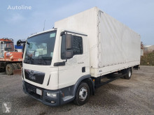 Camión lona corredera (tautliner) MAN TGL 12.220 4x2 BL Pritsche/Plane LBW AHK Klima 3-Sitzer