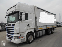 Camion Scania R400 LB6X2 4 MNB centinato alla francese usato