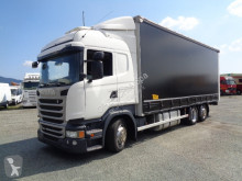 Camion remorque Scania R450 GRAN VOLUME 3 ASSI rideaux coulissants (plsc) occasion