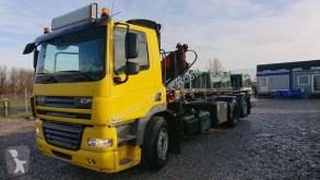Camion polybenne DAF CF85 CF 85 360 Abroller+Kran, 6x2, Euro 5 EEV