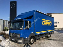 Camión lona corredera (tautliner) Mercedes Atego Atego 818 L Pritsche/Plane + LBW Spoiler Kamera