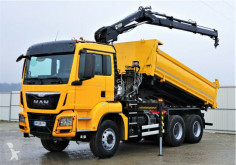 MAN TGS 33.400 Kipper 4,80 m + Kran * 6x4! truck used tipper