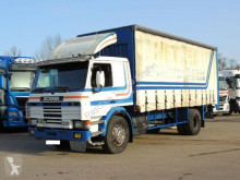 Scania ponyvával felszerelt plató teherautó 93 M 280 Pritsche/Plane * BLATTFEDERUNG*