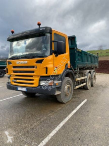 Scania two-way side tipper truck P 340