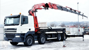 Kamión valník DAF CF 85.480 Pritsche 6,50 m+ KRAN/FUNK* 8x4!