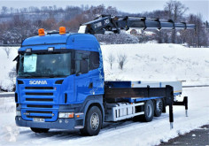 Camion plateau Scania R 500 Pritsche 6,30m +Kran/FUNK !