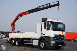 Camion plateau MERCEDES-BENZ ANTOS / 2545 / E 6 / 6 X 2 / SKRZYNIOWY + HDS
