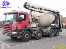 Teherautó Scania 114 380 használt betonkeverő beton