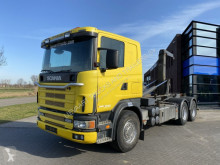 Scania 124L420 Hook / 6x4 / Manual / Full Steel truck used hook lift