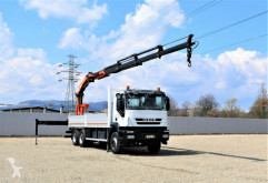 Ciężarówka Iveco TRAKKER 360 Pritsche 6,80m+ Kran/FUNKTopzustand! platforma używana