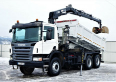 Scania P380 Pritsche 4,70m + Kran *6x4* Topzustand! truck used flatbed