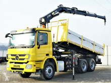 Mercedes flatbed truck Actros 2641 Kipper 5,90m+ Kran/FUNK*6x4*