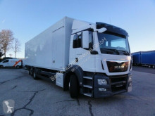 MAN furgon teherautó TGS26.400 6x2-4LL Lenkachse Intarder Koffer 9,77