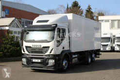Camión furgón Iveco Stralis 460 E6/Schlafkabine/ISO-Koffer/Len