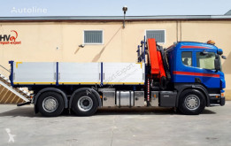 Camión Scania 340 6x2 VOLQUETE PALFINGER PK 20002 AÑO 2007 volquete usado