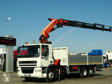 Camion DAF CF 85.360 /6X2/BOX-6,8M+CRANE PALFINGER PK36002 plateau occasion