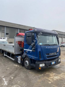 Camión Iveco Eurocargo 75 E 16 caja abierta teleros usado