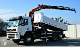 Camion plateau Volvo FM 380 Kipper 5,20m+Kran/FUNK*6x2!