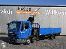 Camion plateau ridelles MAN TGL TGL 12.180 BL, HIAB 099 E-3, 1.Hand, UVV 11/21