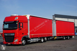 Trækker med sættevogn glidende gardiner DAF 106 / 480 / SSC / ACC / E 6 / ZESTAW PRZEJAZDOWY + remorque rideaux coulissants