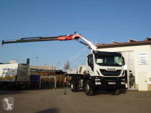 Camion Iveco Stralis AD190X33 4x2 Kipper + Kran Fassi F120 + Funk tri-benne neuf