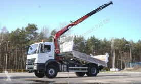 Mercedes flatbed truck AXOR 1829 FASSI 110 BORDMATIK KRAN CRAN