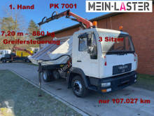 Camion MAN 8.180 Meiller PK7001 7,3 m-860 kg 5+6 St.kreis benă trilaterala second-hand