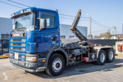 Vrachtwagen Scania 124G.420 - - 10 PNEUS / TIRES tweedehands containersysteem
