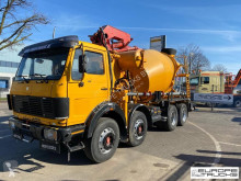 Camion betoniera cu malaxor si pompa Mercedes K 3335 7M3 - Pumi - Putzmeister 21M - Manual - Full steel
