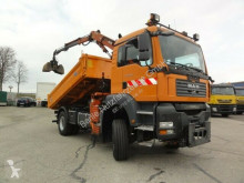 Camión volquete volquete trilateral MAN TGA TGA 18.320 4x4 BL Terex 65-2 Greifer Meiller