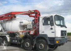 Camión MAN F2000 35.403 hormigón mezclador + bomba usado