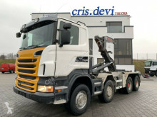 Camión Gancho portacontenedor Scania R R480 8x4 UT 26t Hakengerät Retarder Euro 5