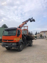 Camión Renault Kerax 320 DCI volquete volquete trilateral usado