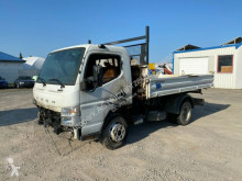 Camion Mitsubishi Canter Fuso Canter Dreiseitenkipper Meiller Brandschade tri-benne occasion
