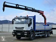 Camion Iveco TRAKKER 360 Pritsche 6,70m+ Kran/FUNKTopzustand! plateau occasion