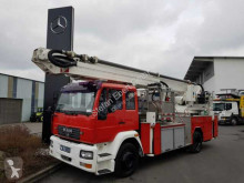 MAN fire truck 18.280 F Feuerwehr Drehleiter WUMAG WTF 320