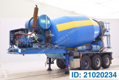 MOL 11 M³ Mixer semi-trailer used concrete mixer concrete