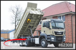 Camion benne MAN TGS 33.440, Meiller D316 Kipper, 6x6,
