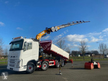 Camion plateau Volvo FH540 8X2 EFFER 395-8S KIPPER CRANE KRAN *DEMO*