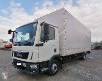 Camión lona corredera (tautliner) MAN TGL 12.220 Pritsche/Plane 3-Sitzer Klima AHK LBW (38)