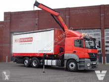 Camião Mercedes 2536 6x2*4 - Palfinger 15500 with remote - - Full air - Steering axle cortinas deslizantes (plcd) usado