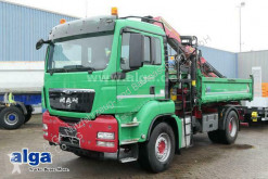 Camion tri-benne MAN TGS 18.540 TGS BB 4x2, Kran Palfinger PK18002, Funk