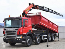 Ciężarówka Scania P400 Kipper 6,20m + Kran/Funk * 8x4 * Topzustand platforma używana