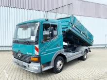 Teherautó Mercedes Atego 815 4x2 815 4x2 Standheizung használt hátra és két oldalra billenő kocsi
