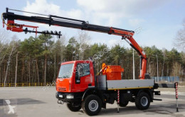 Camion Iveco 140E18 4x4 PALFINGER PK 16502 DRILL KORB Kran plateau occasion